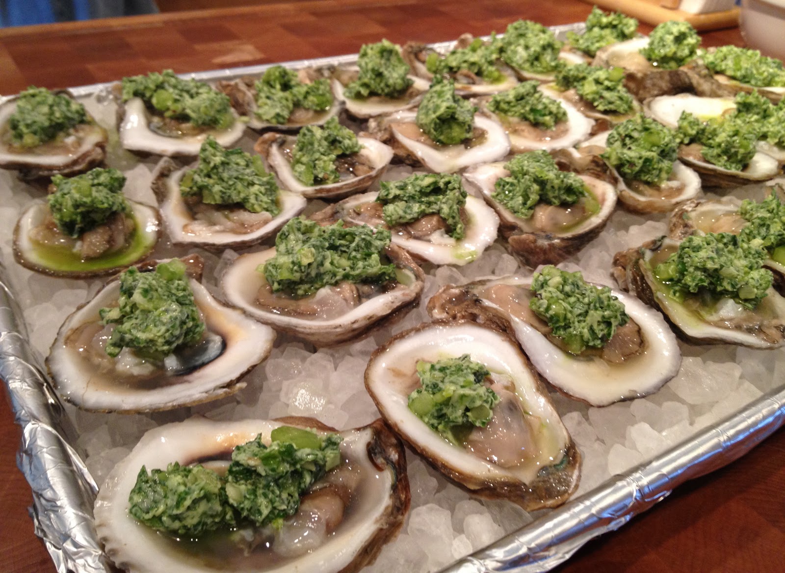 My Stolen Recipes Oysters Rockefeller