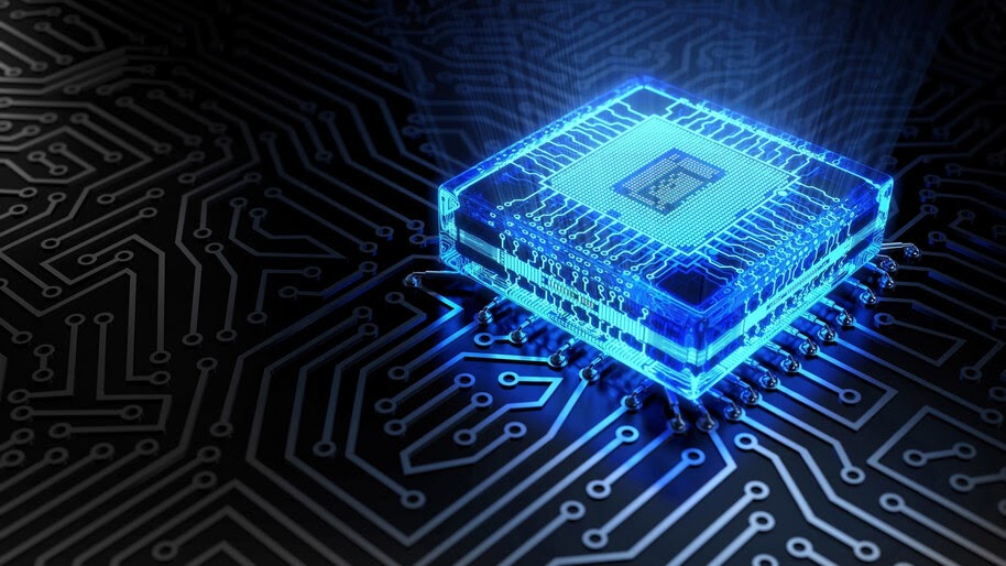 Chipset, Circuit, Digital Art, 4K, #4.2059