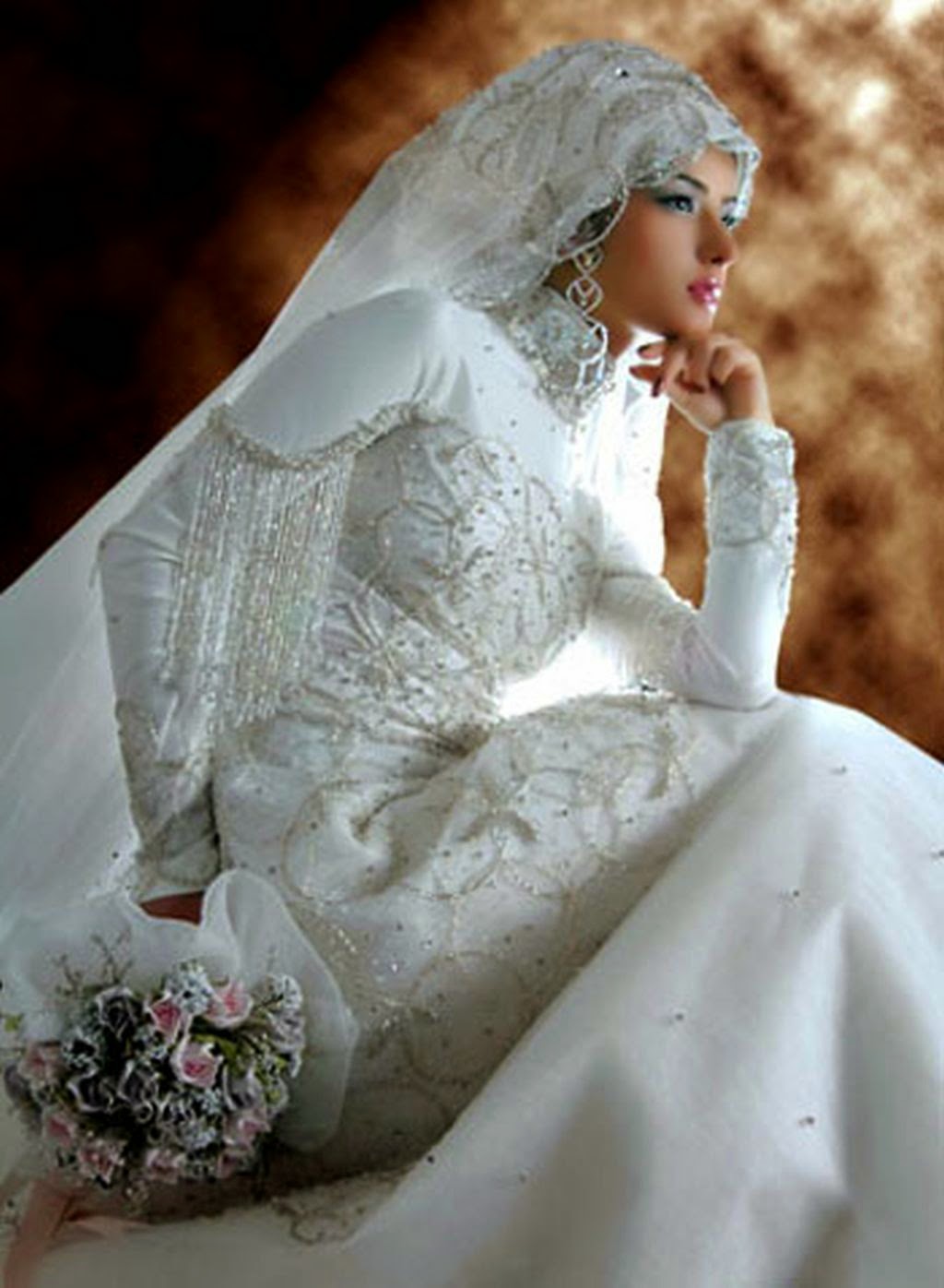 Gaun Pengantin Muslimah Gaun Pengantin Muslimah