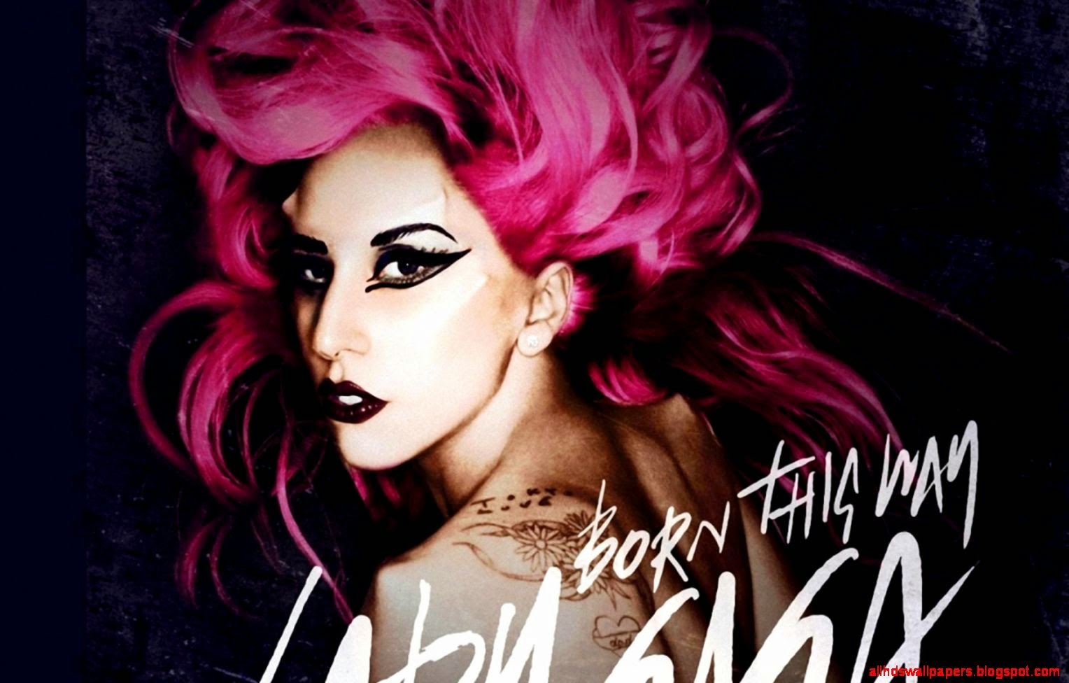 Born this way Lady Gaga in 1680x1050 resolution   HD Desktop