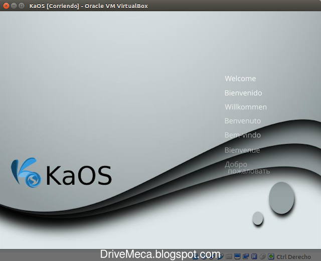 Drivemeca instalando KaOS Linux paso a paso Drivemeca instalando KaOS Linux paso a paso