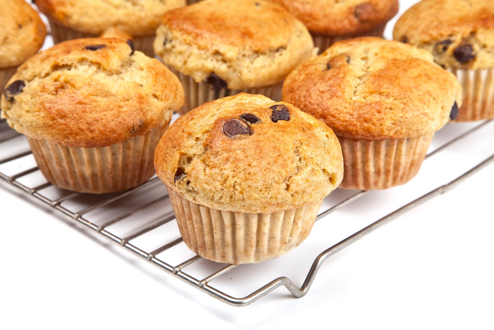 Receta Qikely Muffins de Avena y Chips de Chocolate