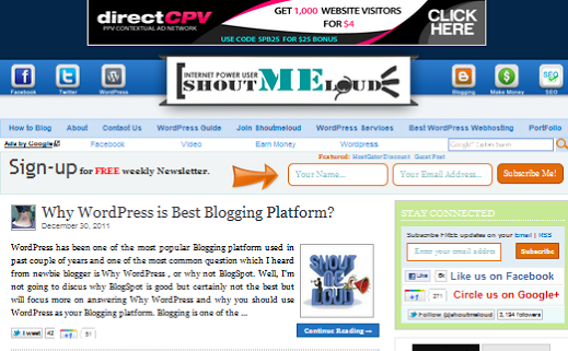 Shout Me Loud Like Blogger Template Shout Me Loud Like Blogger Template