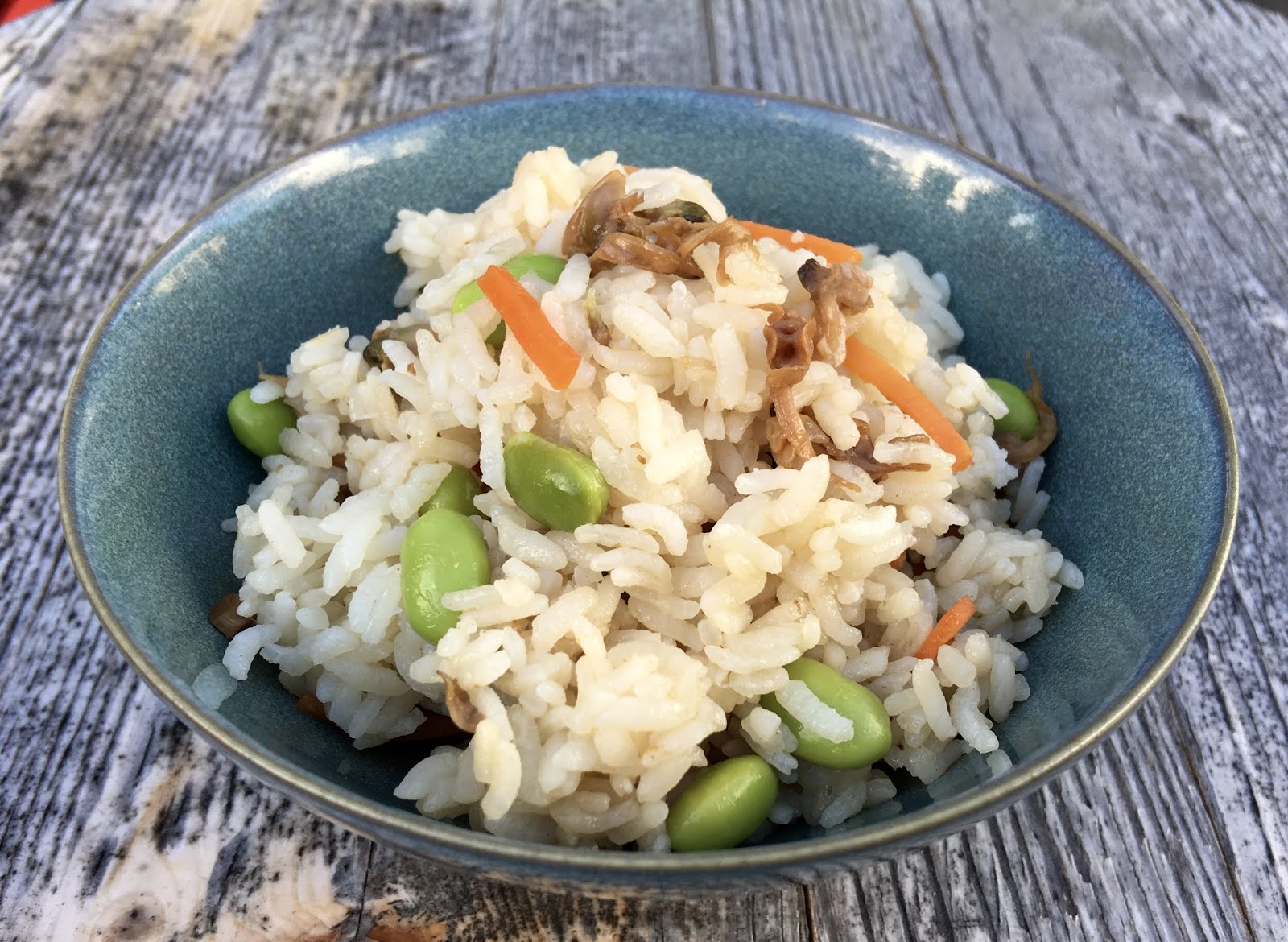 kruizing with kikukat Clam Rice