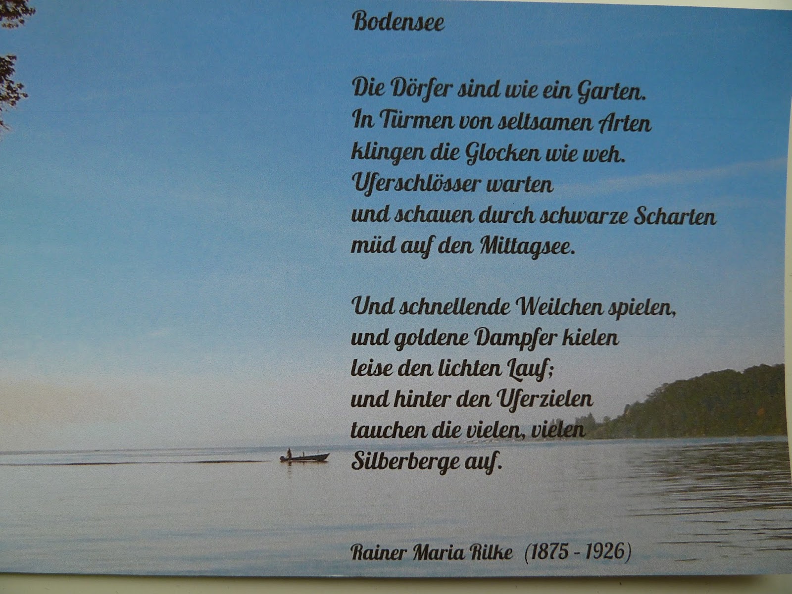 8same Sommerpost Nr.4 vom Bodensee.