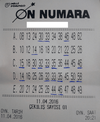 on numara tutan kupon on numara tutan kupon