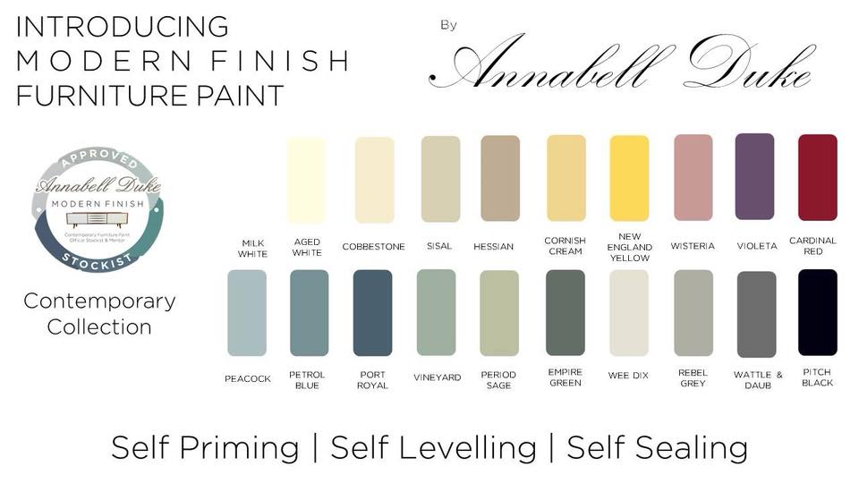 Miss Paintalot Annabell Duke Modern Finish Paint Have A Look At The New England Yellow And See If You Think It Looks Anything Like Beautiful Cream Colour In My Pot However There Does Ear To Be