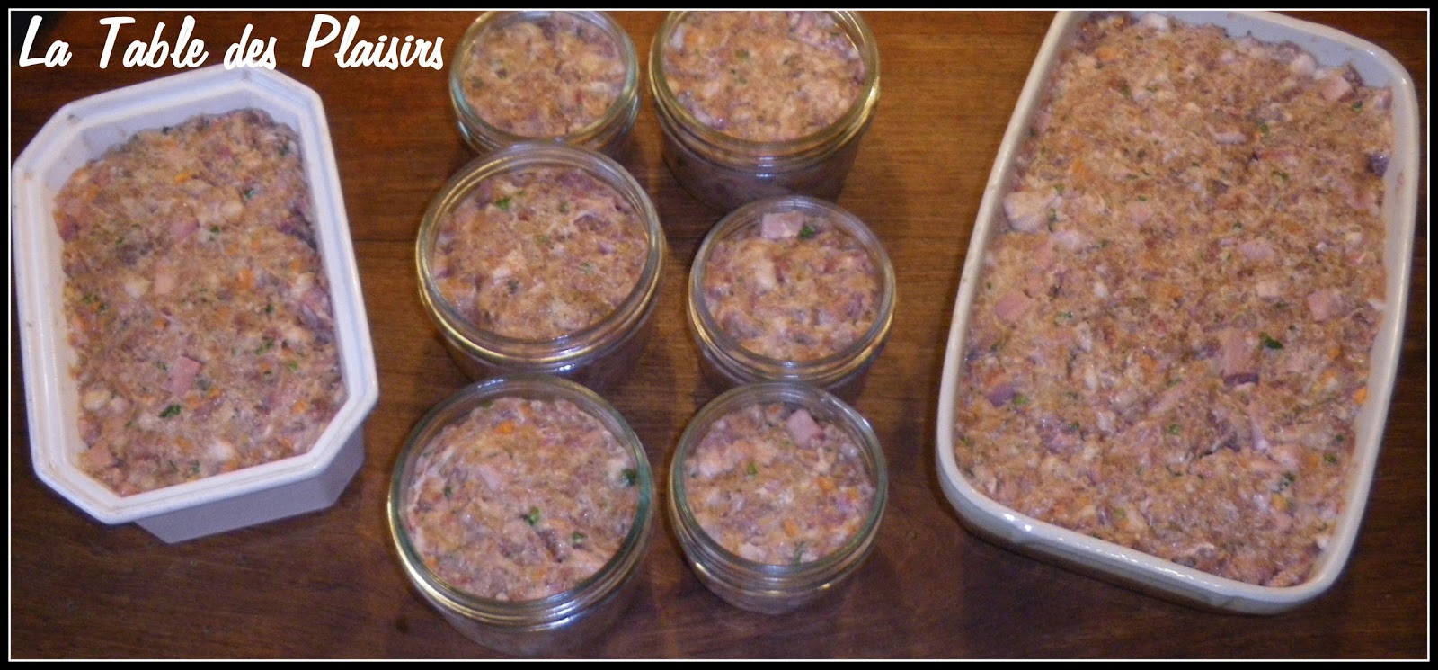 Chen Gai France ) paté de sanglier en bocaux