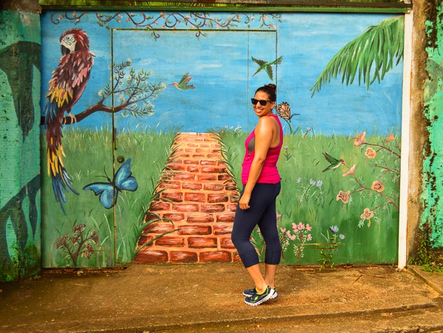Wall mural Utila Honduras