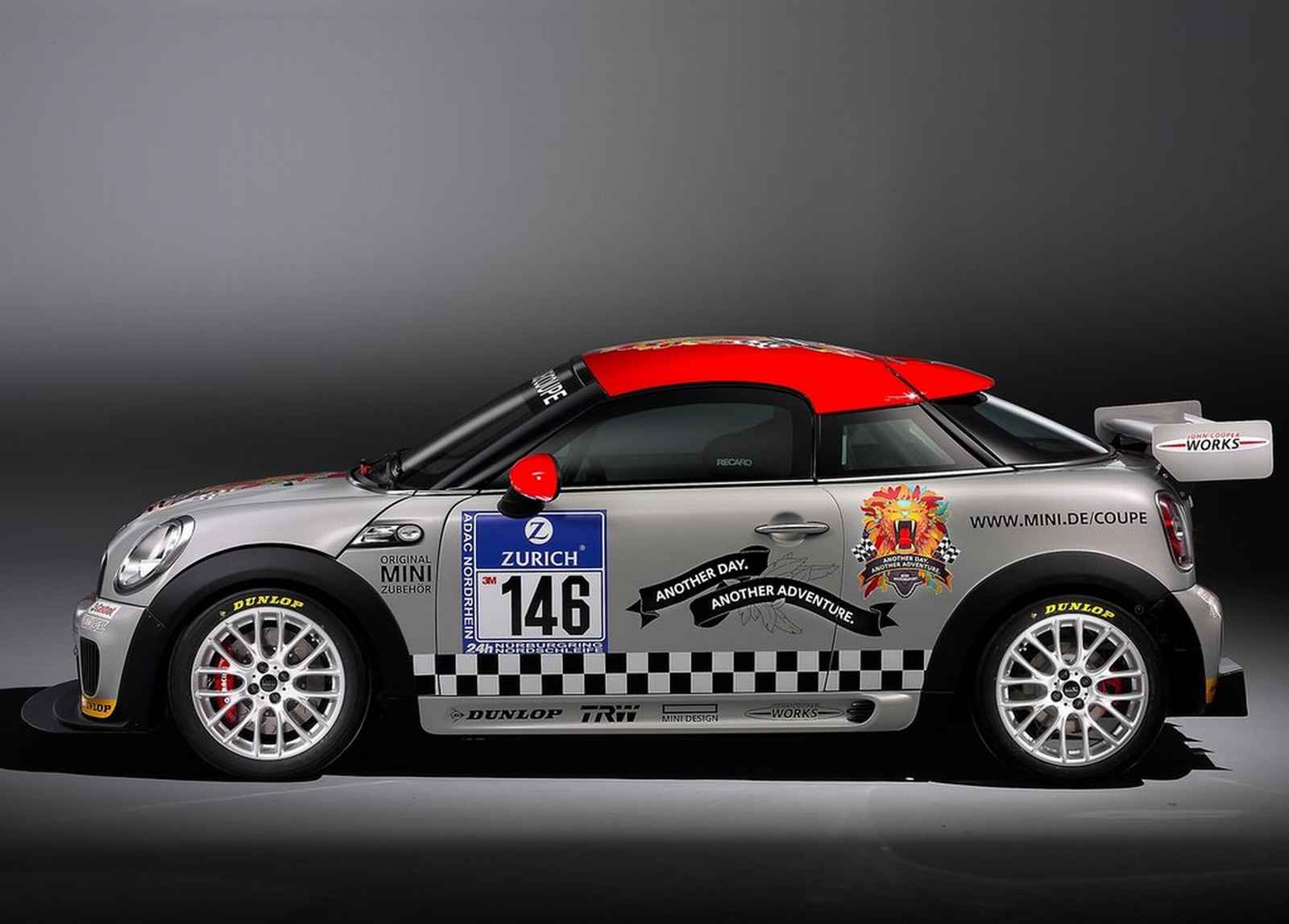 2011 Mini John Cooper Works Coupe Endurance Tattoo Art Design