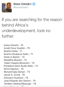 The reason for Africa's Underdevelopment - By Reno Omokri