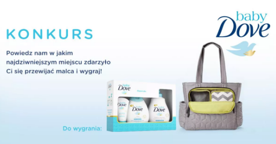 Wygraj torbę marki SKIP HOP + Zestaw Baby Dove Konkurs