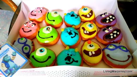 Krispy Kreme Releases Monsters University Doughnuts 
