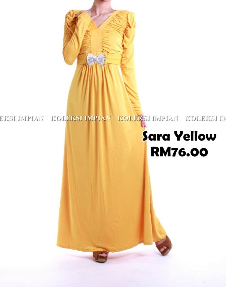 JUBAH IMPIAN ONLINE BOUTIQUE Sara Dress RM76.00
