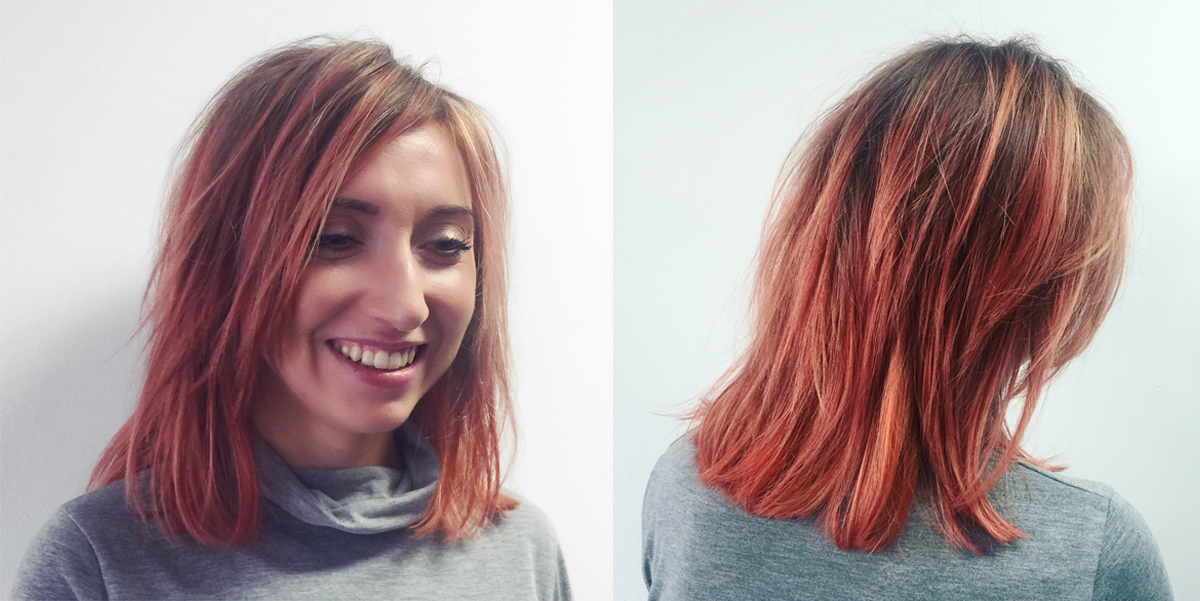Watercolour Hair By Matrix Haircare on Rock On Holly Blog
