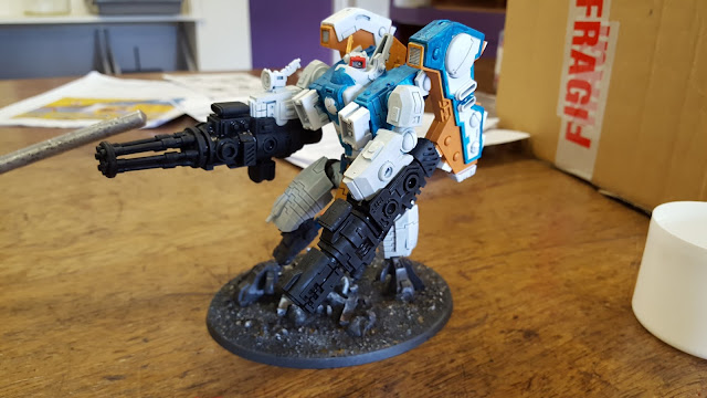 Blue needs another coat... mugulath bay mu'gulath bay riptide tau t'au