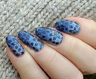 Blue Floral with Lina 4 Seasons - Spring 01