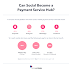 Can Social Media Become a Payment Service Hub? - #infographic