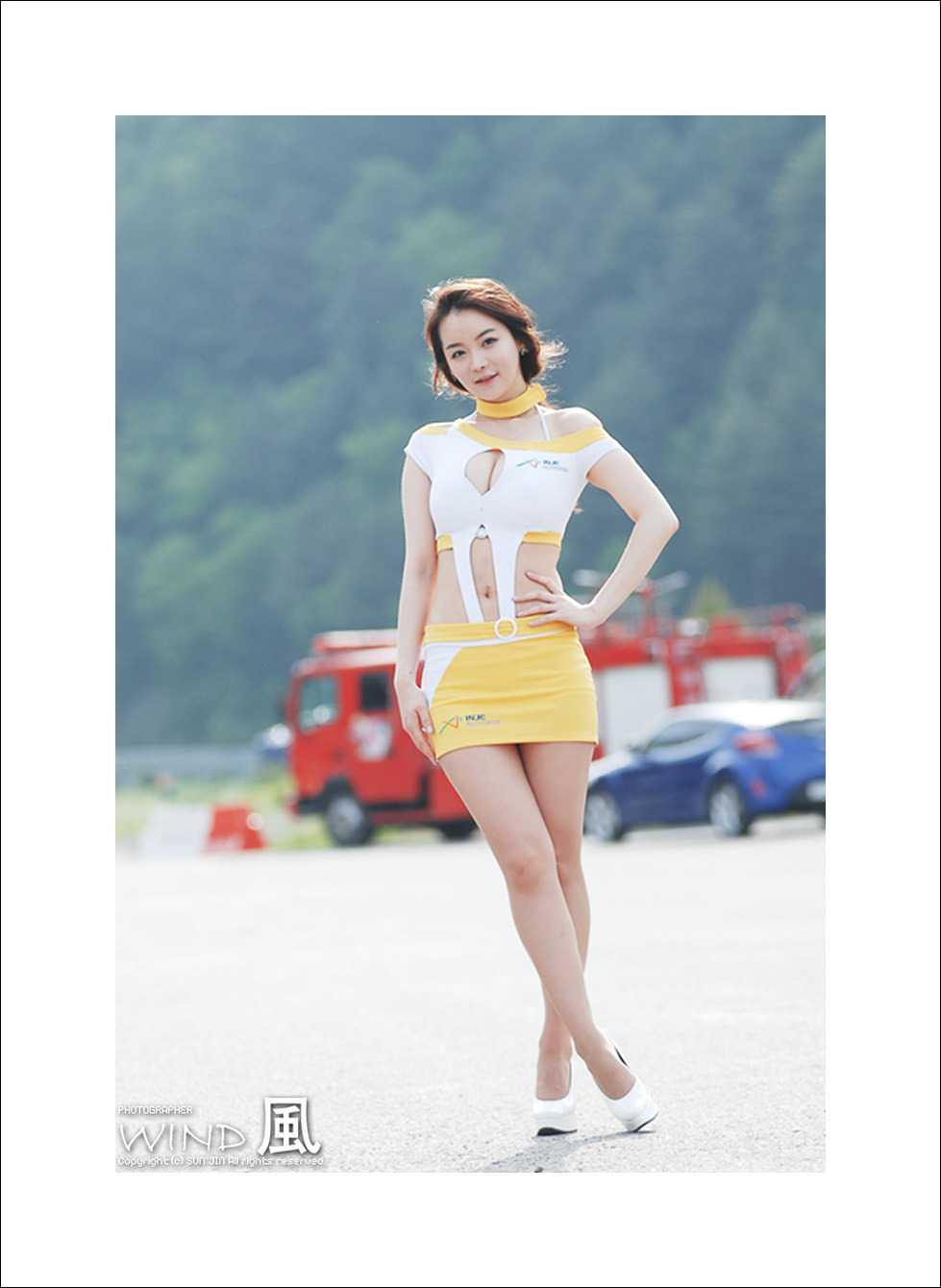 KONTES SEO: Korean Model Im Ji Hye - CJ Super Racing Photos