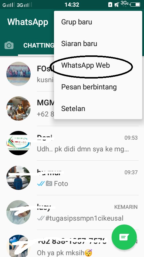 Obrolan Grup Whatsapp