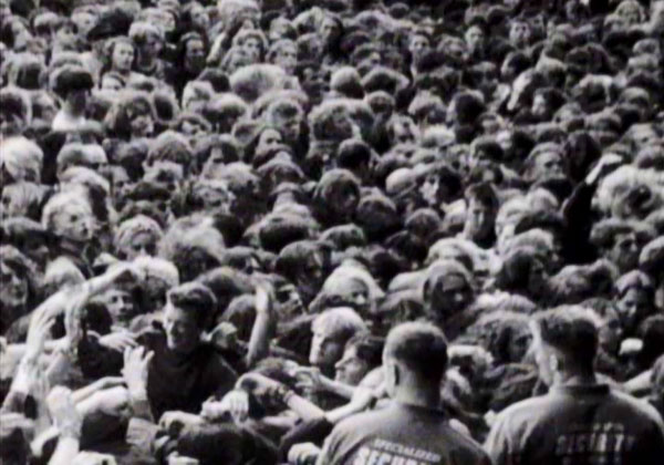 A mosh pit in 1991 - The Year Punk Broke