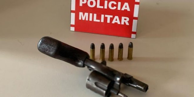Polícia Militar apreende arma de fogo durante operações na zona rural de Brejo dos Santos
