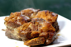 ribs short pressure cooker asian beef boneless slow bit strained foil removed sauce covered rest them into