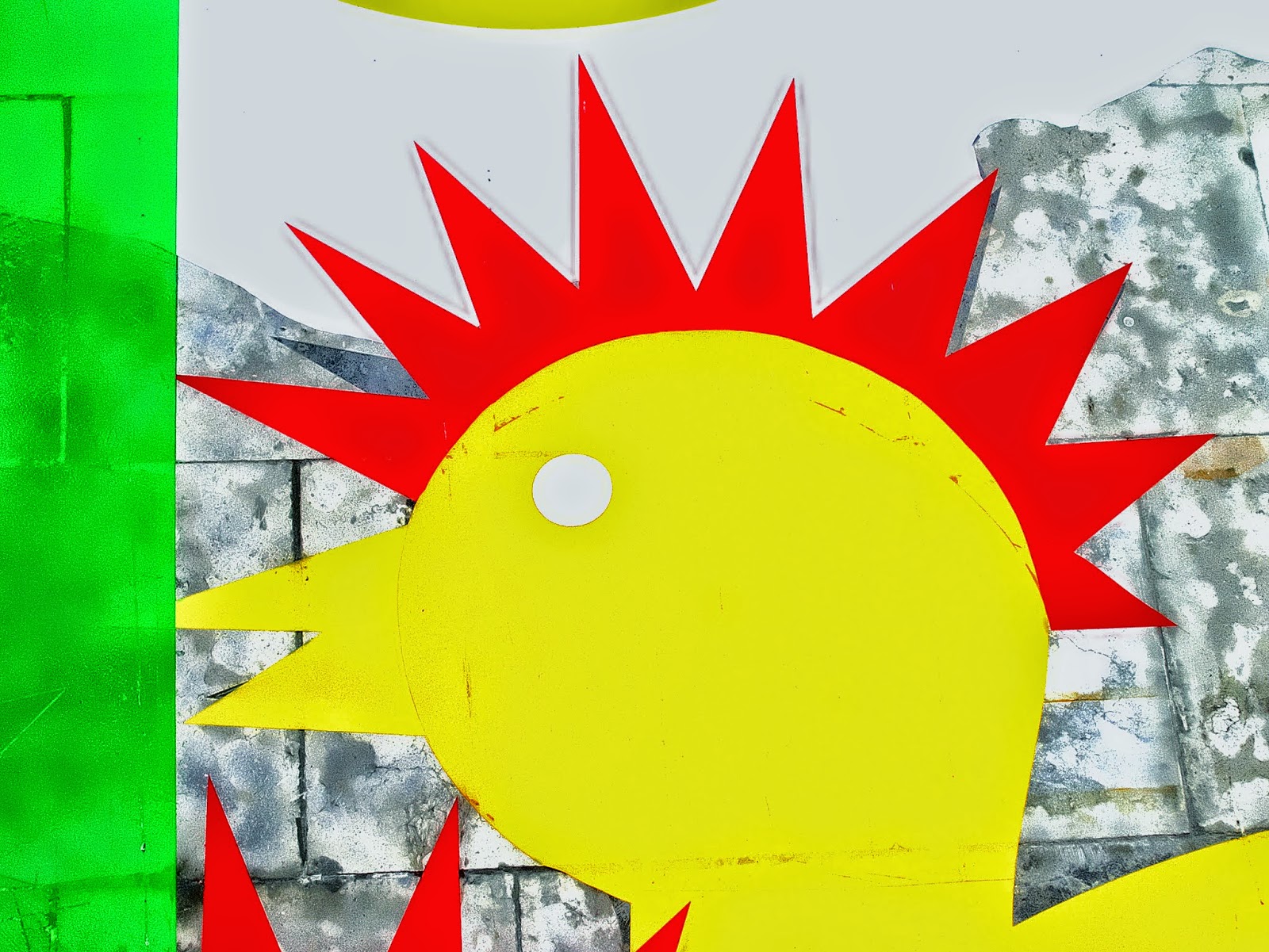 A picture a day Yellow chicken