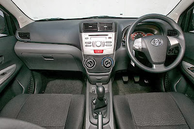 Toyota Avanza Veloz Interior