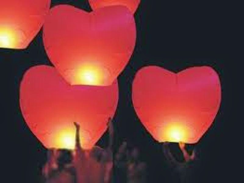 AD HOC SONO COLMAR: Lanternes volantes / Flottantes / Ballons hélium