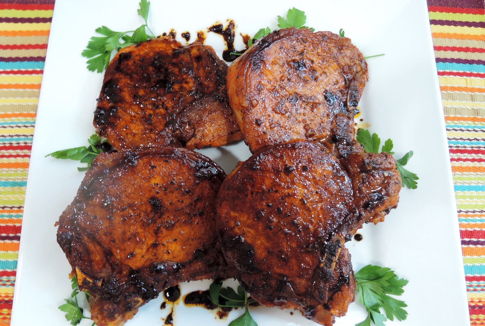 The Briny Lemon Korean Marinated Pork Chops