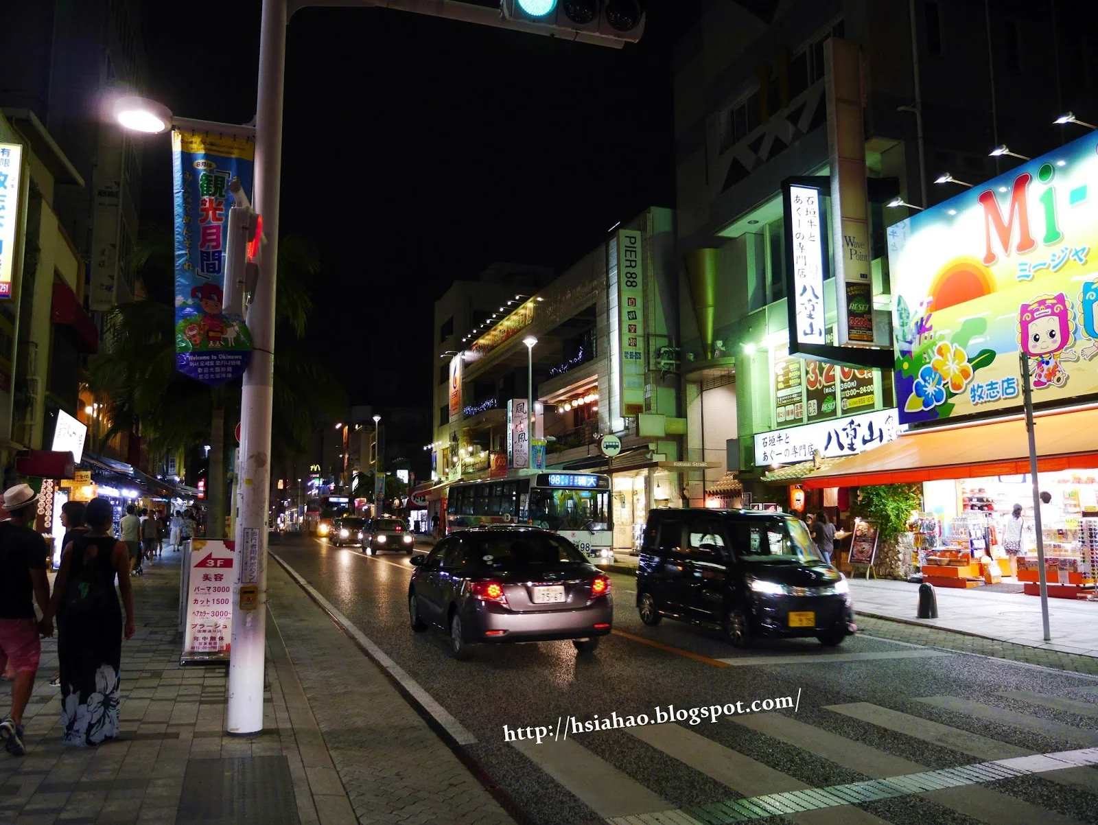 沖繩-國際通-夜晚-商店-國際通購物-國際通逛街-國際通景點-自由行-Okinawa-kokusaidori