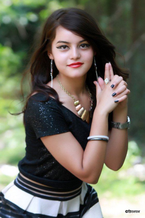 Cute Teen Model Anju Bhandari Winner Of Miss S