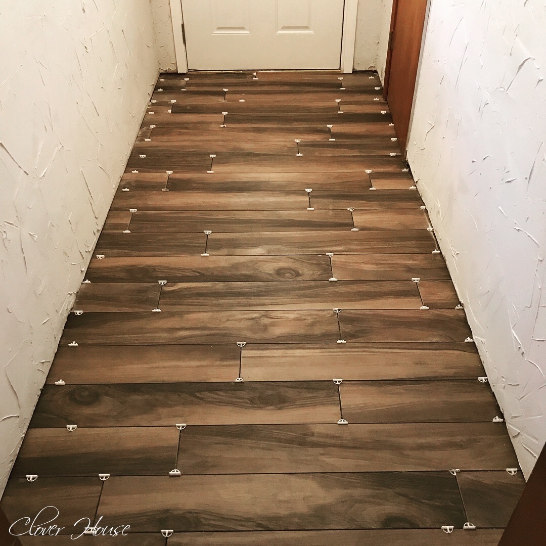Clover House: Porcelain Wood Look Tile Floor