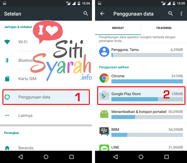 mengatasi data latar belakang dinonaktifkan