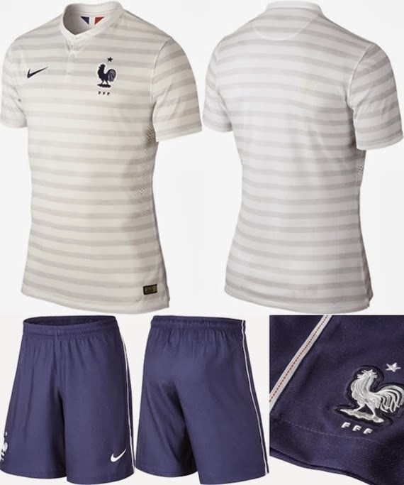 2014 World Cup Jerseys: French 2014 Away Jersey