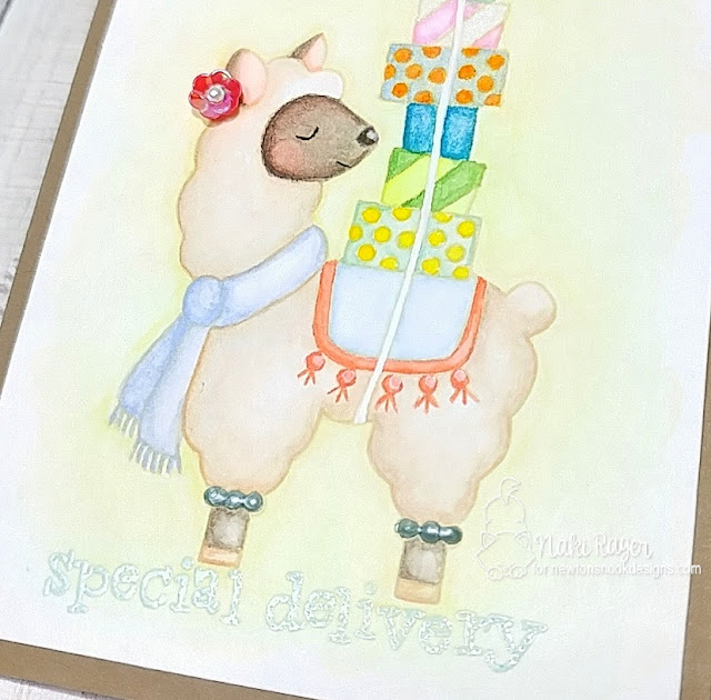 Newton's Nook Designs Llama Delivery Set - Naki Rager