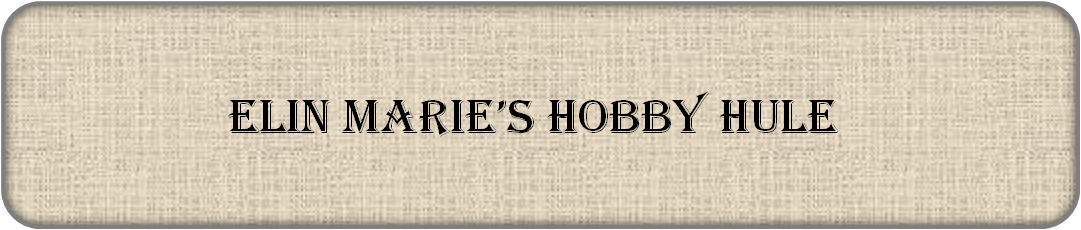 Elin Marie's Hobby Hule