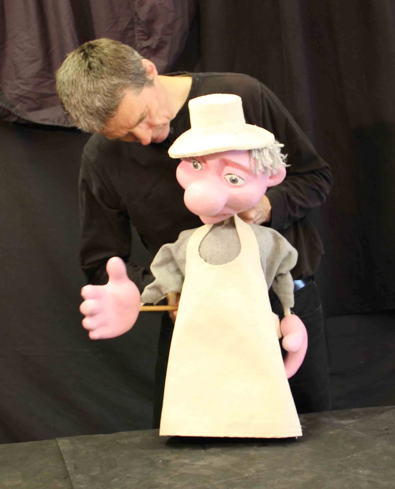 Dream Tale Puppets United Personalities Acting with Table Top Puppets