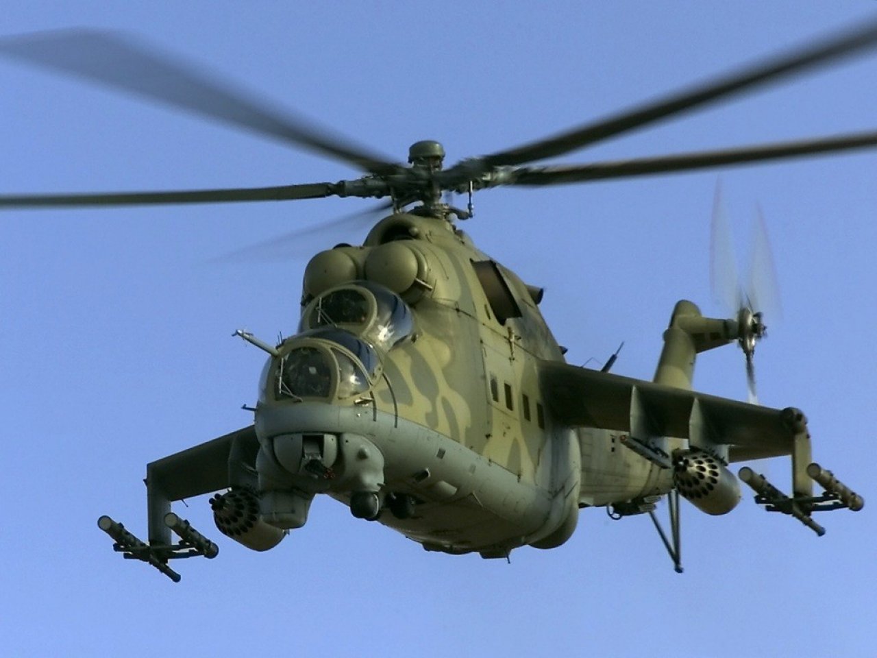 Military weapons Mi24 Hind Attack
