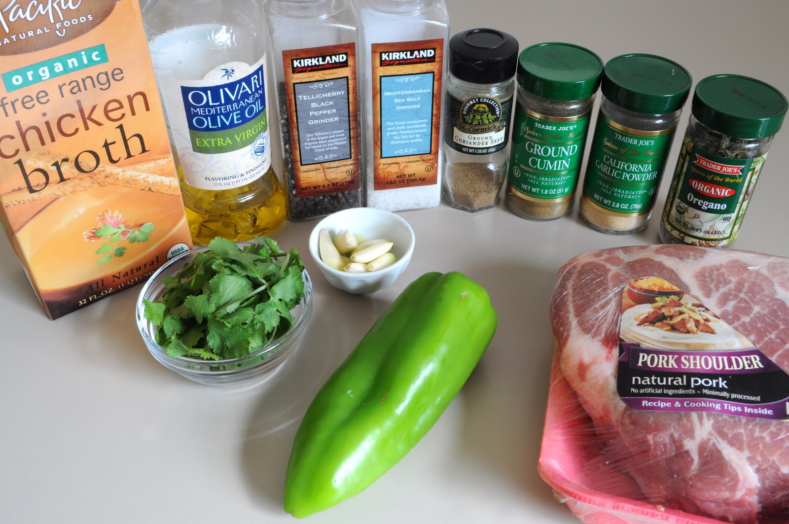 Shredded Pork and Monterey Jack Cheese Enchiladas with Homemade