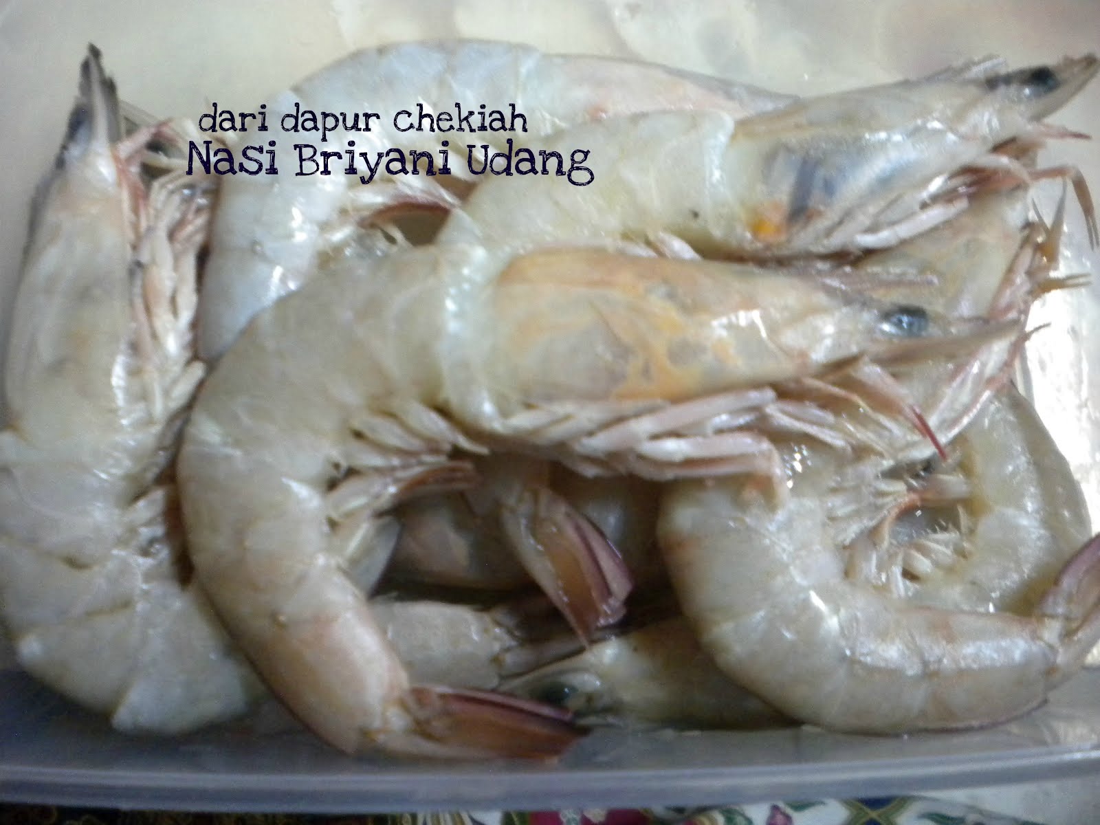 Resepi Nasi Briyani Ayam Goreng Berempah - Contohkah w