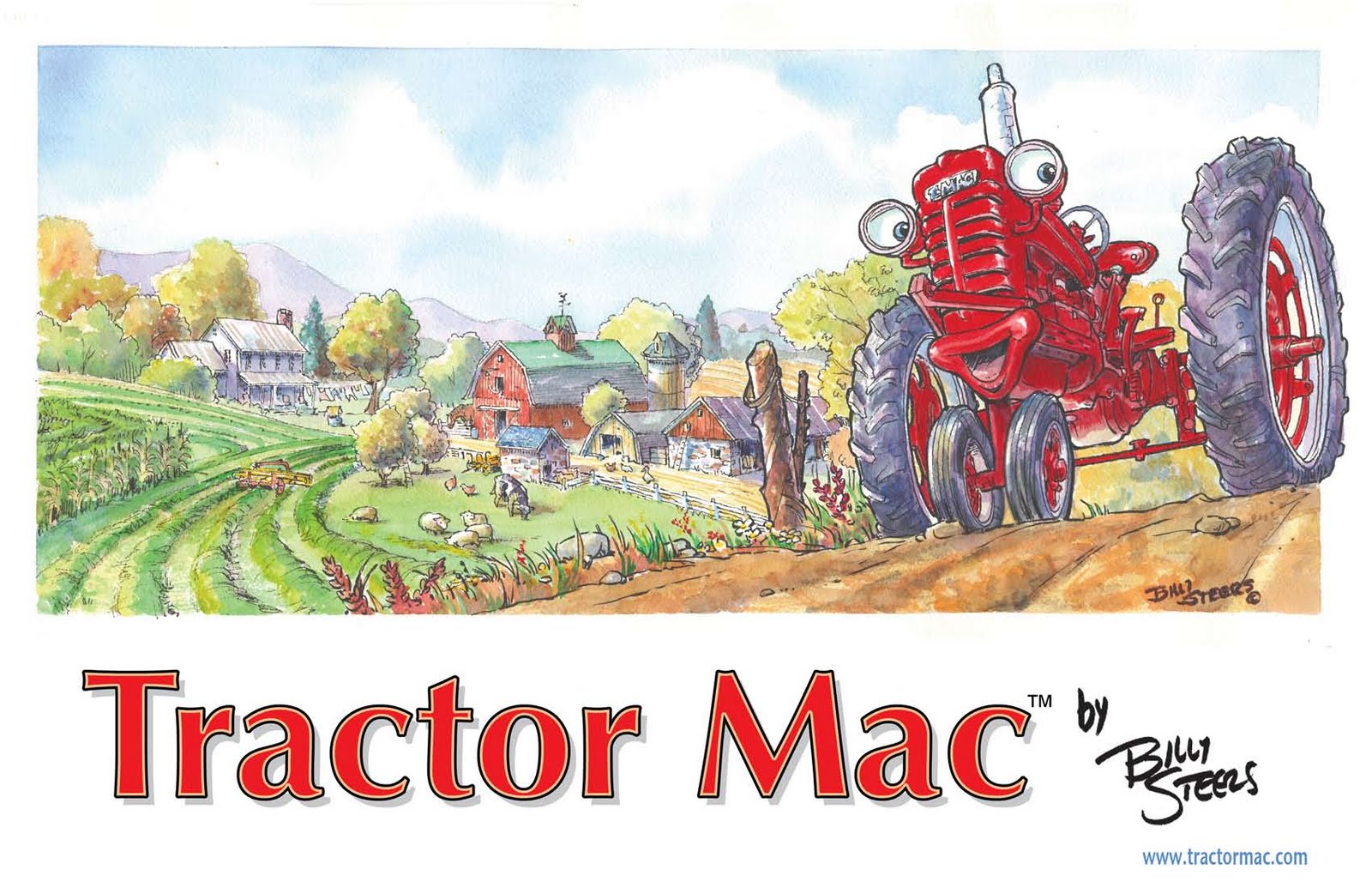 Lamothe's Sugar House Tractor Mac visits in March