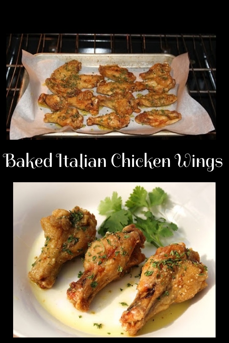 Baked Italian Chicken Wings What's Cookin' Italian Style Cuisine