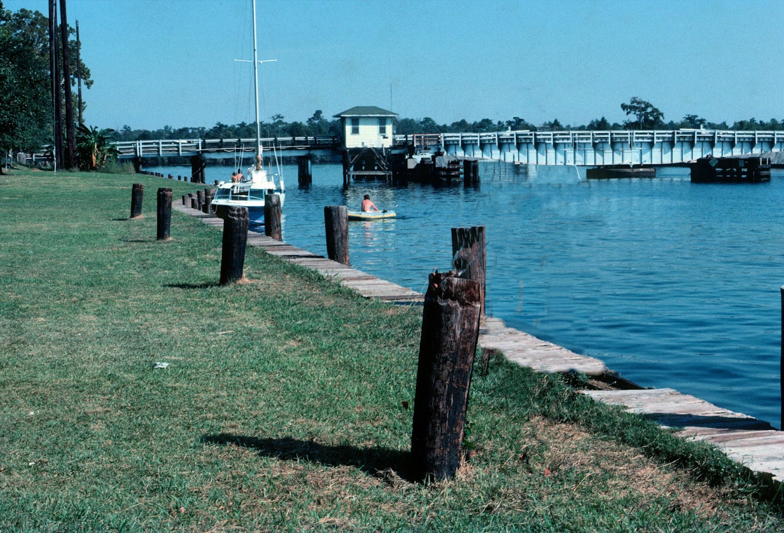 Tammany Family Old Bridge Over Tchefuncte River at Madisonville