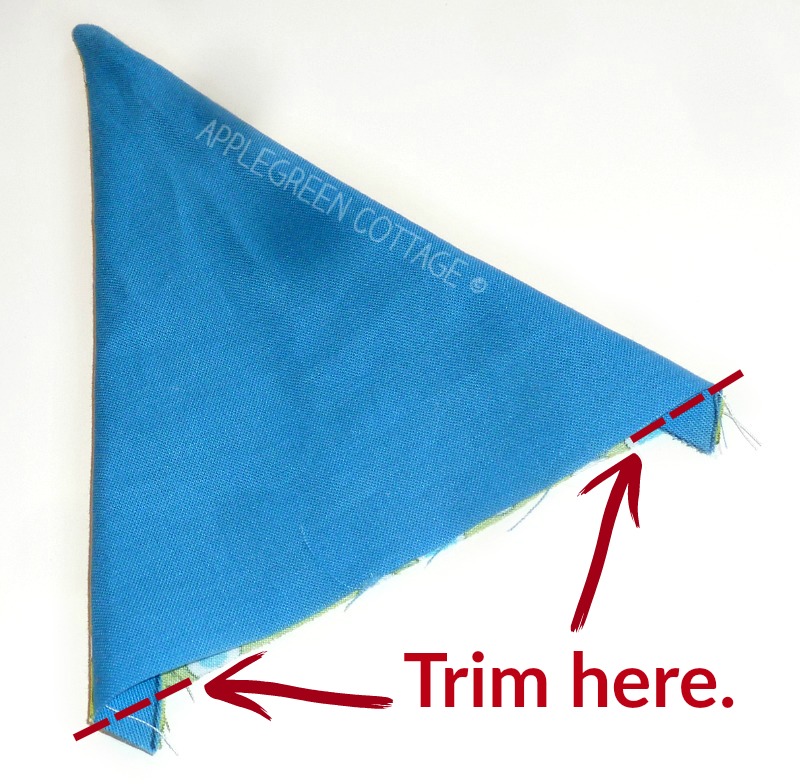 bunting banner tutorial plus free pdf template applegreen cottage