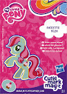 My Little Pony Wave 12 Sweetie Blue Blind Bag Card