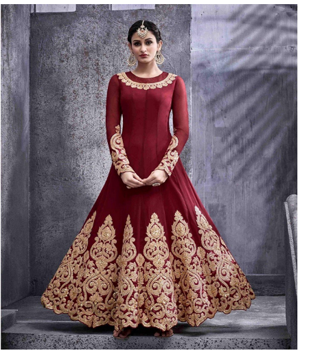 Beautiful Designer Anarkali Salwar Suit Collections For Girls And