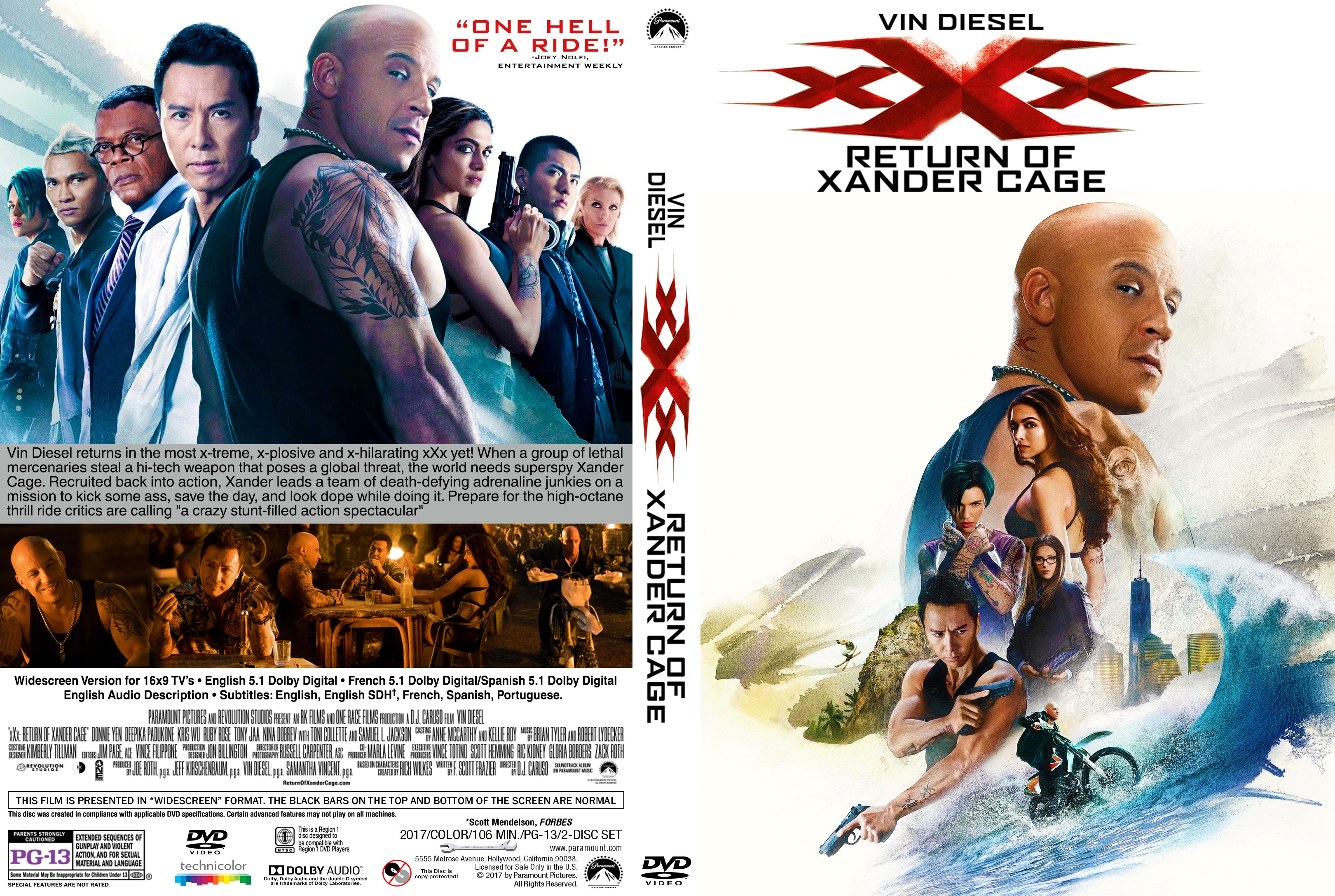 Download The Return Of Xander Cage Mister Wallpapers