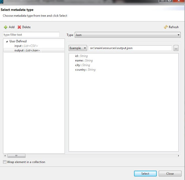 Dataweave Transformation (CSV to JSON) in Mule - goformule